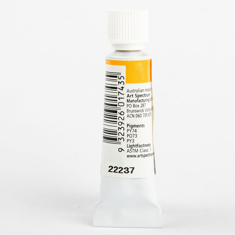 White Smoke Art Spectrum 10mL Art Prism Watercolour Cadmium Orange Hue Watercolour Paints