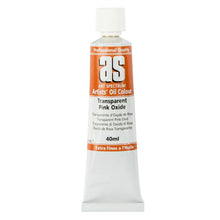 Beige Art Spectrum Oil Paint 40mL Transparent Pink Oxide S1 Oil Paints