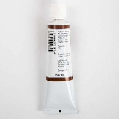Saddle Brown Art Spectrum Oil Paint 40mL Transparent Brown Earth S1 Oil Paints