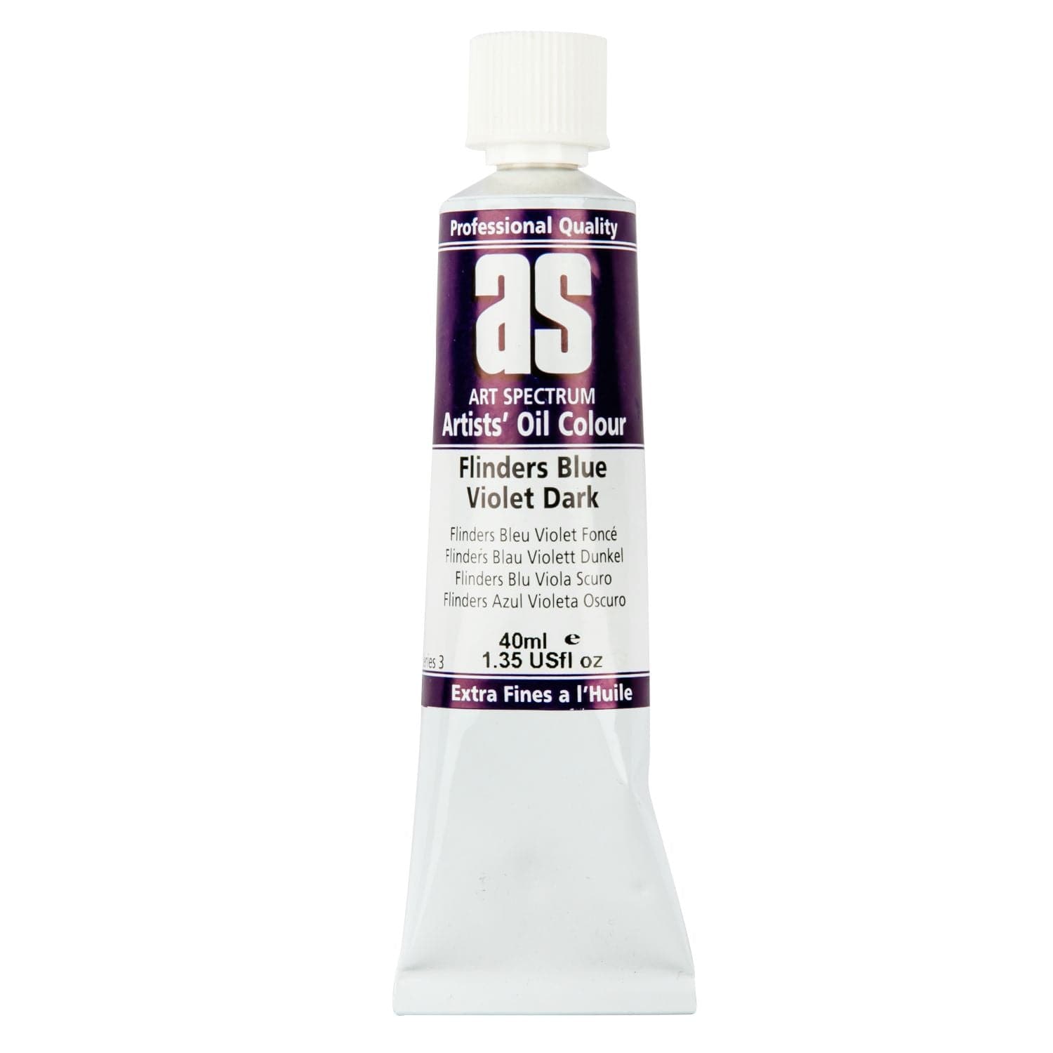 Lavender Art Spectrum Oil Paint 40mL Flinders Blue Violet Dark S3 Oil Paints