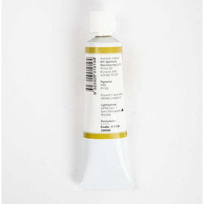 Dark Khaki Art Spectrum Oil Paint 40mL Australian Yellow Green S2 Oil Paints