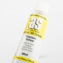 White Smoke Art Spectrum Oil Paint 40mL Titanium Yellow S2 Oil Paints