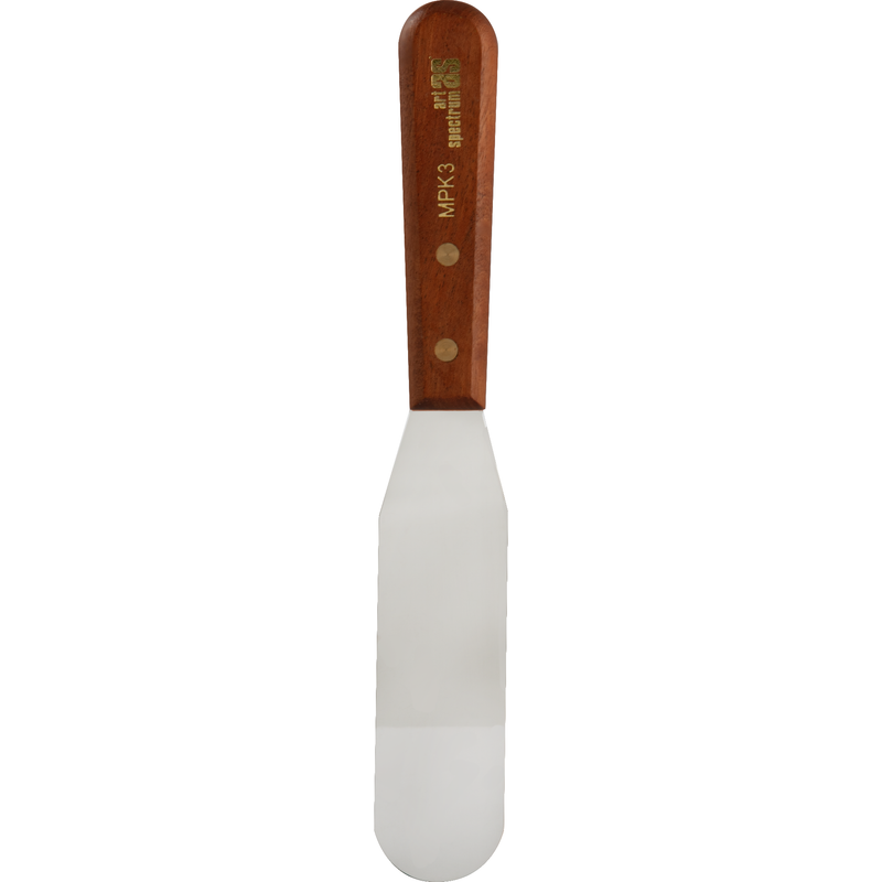 Saddle Brown Art Spectrum Mixing Palette Knife Blade Length 135mm Palette and Painting Knives
