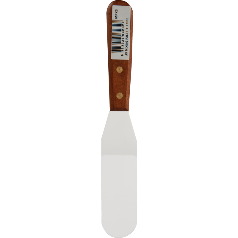 Light Gray Art Spectrum Mixing Palette Knife Blade Length 135mm Palette and Painting Knives