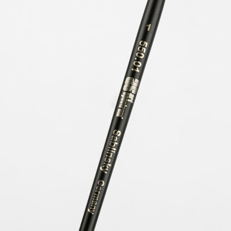 White Smoke Art Spectrum Brush Series 550 Sablinksky Filament Blend - Round Size - 1 Paint Brushes