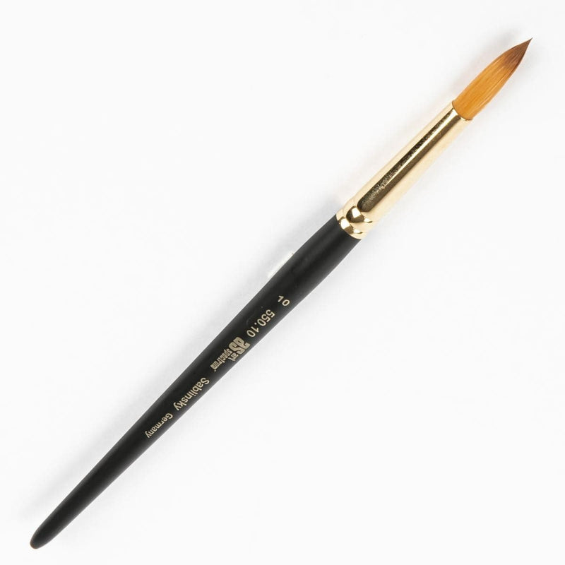 Snow Art Spectrum Brush Series 550 Sablinksky Filament Blend - Round Size - 10 Paint Brushes
