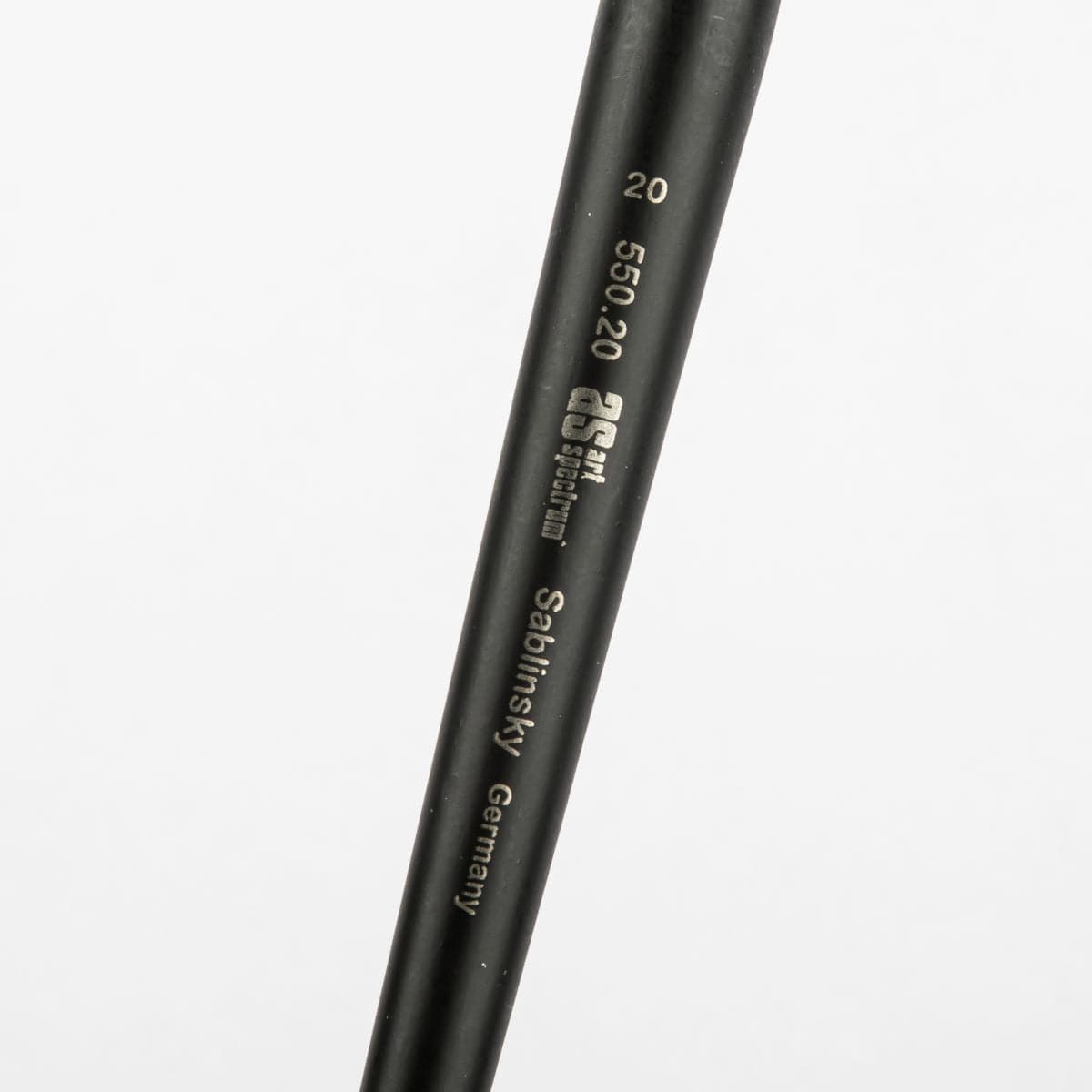 White Smoke Art Spectrum Brush Series 550 Sablinksky Filament Blend - Round Size - 20 Paint Brushes
