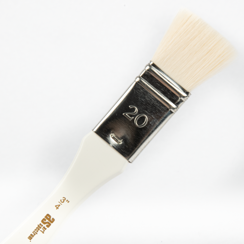 White Smoke Art Spectrum Brush Full Wash Size - 3/4" Paint Brushes
