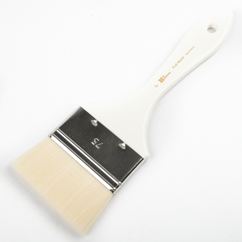 White Smoke Art Spectrum Brush Full Wash Size - 3" Paint Brushes