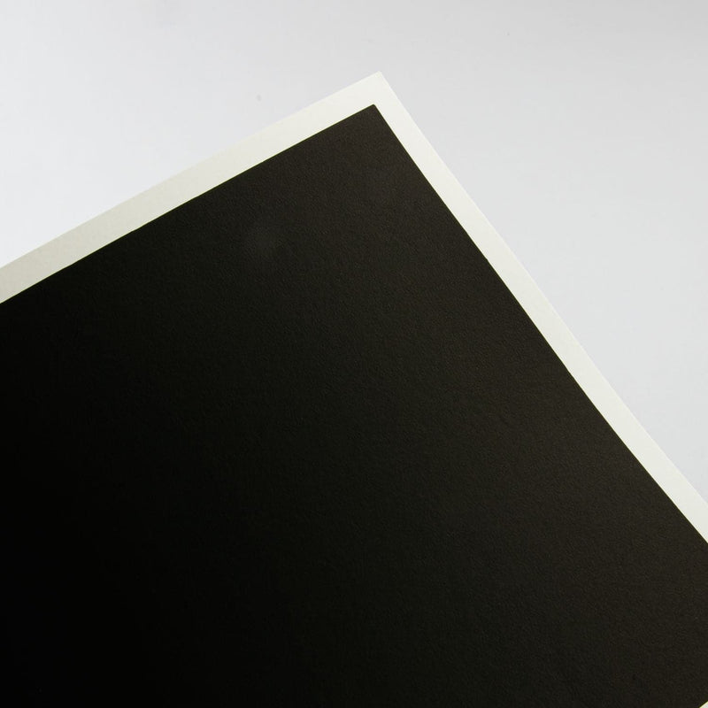 Black Art Spectrum  Colourfix  Smooth 23X30cm 340GSM Deep Black (Pkt 10 Sheets) Pads
