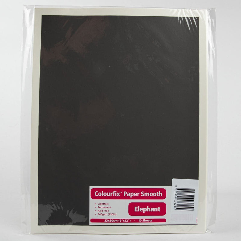 Dark Slate Gray Art Spectrum  Colourfix  Smooth 23X30cm 340GSM Elephant (Pkt 10 Sheets) Pads