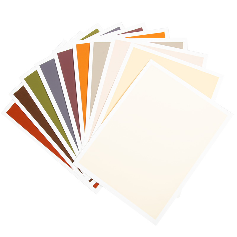 Seashell Art Spectrum Colourfix Smooth 23X30cm 340GSM Warm Pack (10 Sheets) Pads