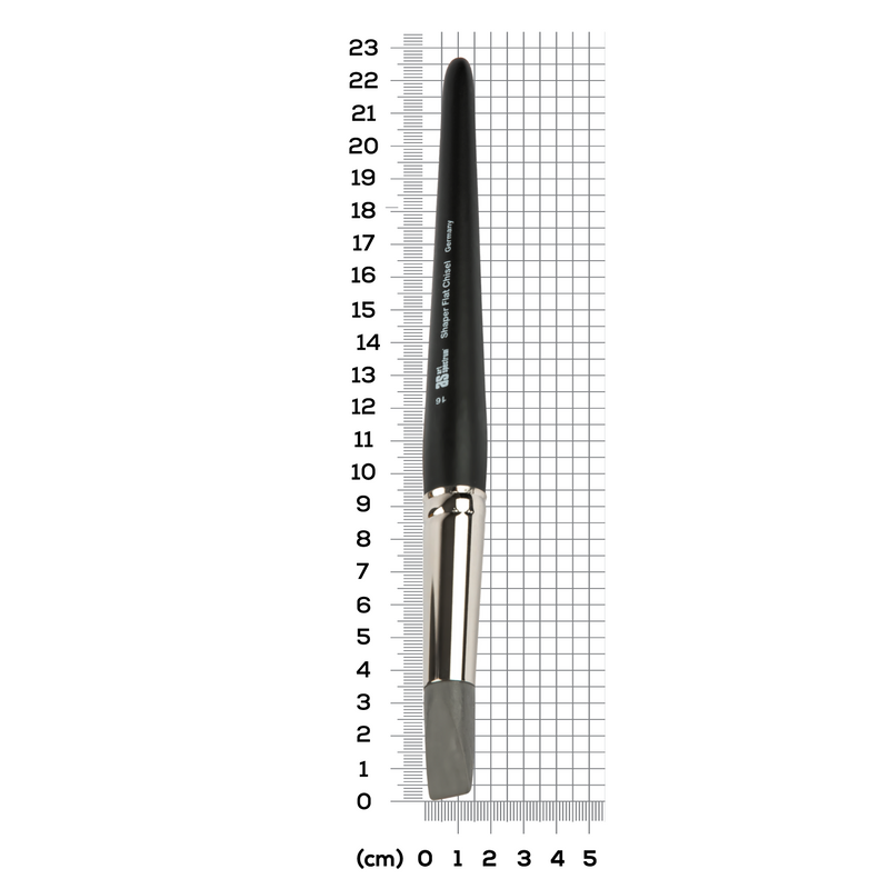 Slate Gray Art Spectrum Shaper - Flat Chisel Size - 16 Paint Brushes