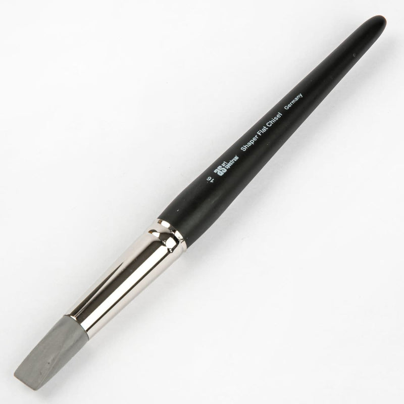 White Smoke Art Spectrum Shaper - Flat Chisel Size - 16 Paint Brushes