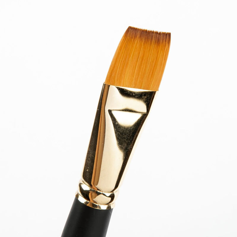 Dark Slate Gray Art Spectrum Brush Series 550 Sablinksky Filament Blend - Flat Size - 24 Paint Brushes