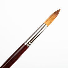 Dark Slate Gray Art Spectrum Brush Synthetic Kolinsky Long Handle - Round Size - 32 Paint Brushes