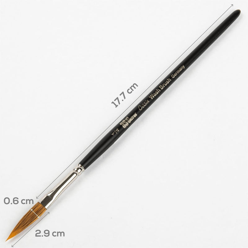White Smoke Art Spectrum Casin Wash Brush  Size - 1/4" Paint Brushes