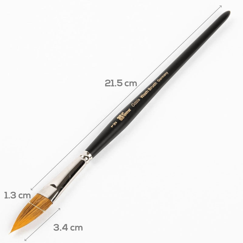 White Smoke Art Spectrum Casin Wash Brush  Size - 1/2" Paint Brushes