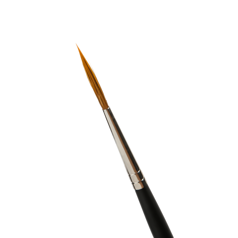 Tan Art Spectrum Casin Liner Brush Size - 6 Paint Brushes