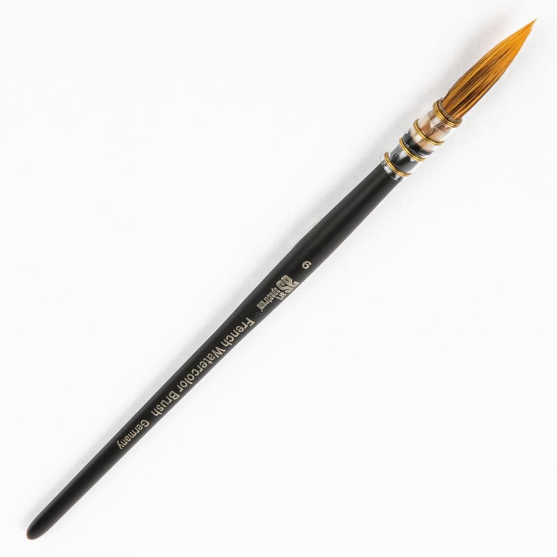 White Smoke Art Spectrum Brush French Watercolour Size - 6 Paint Brushes