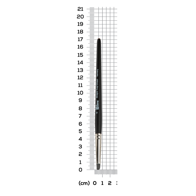 Gray Art Spectrum Shaper - Cup Chisel Size - 0 Paint Brushes