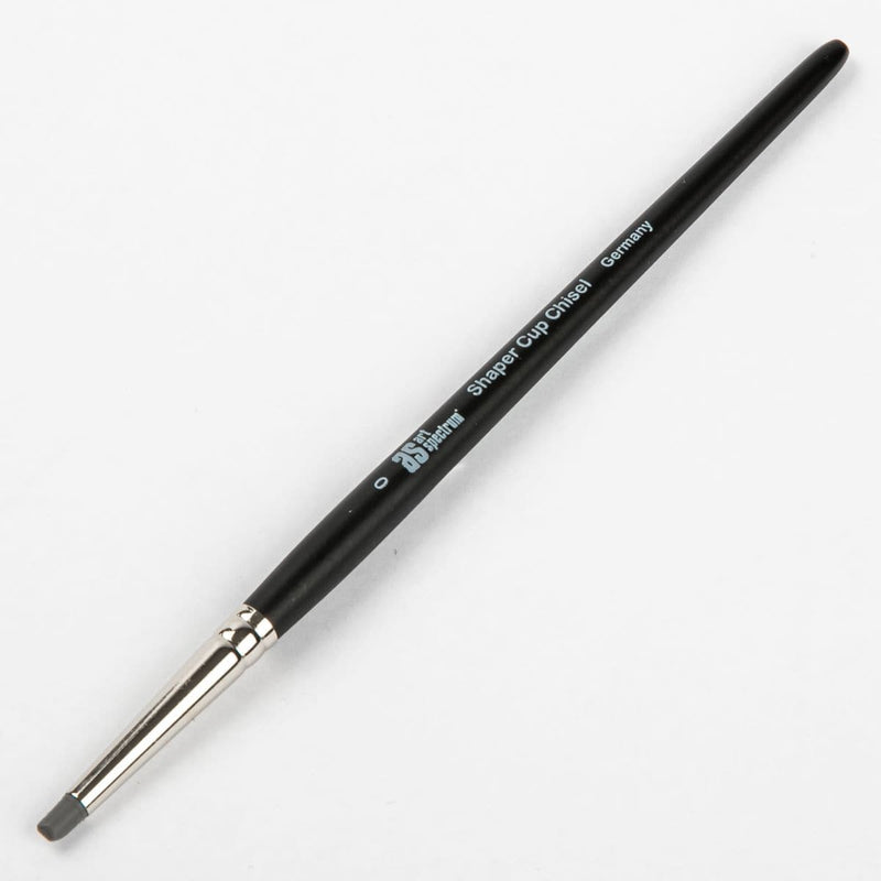 White Smoke Art Spectrum Shaper - Cup Chisel Size - 0 Paint Brushes