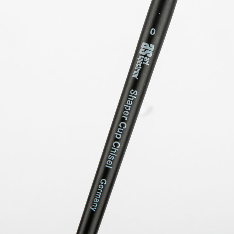 White Smoke Art Spectrum Shaper - Cup Chisel Size - 0 Paint Brushes