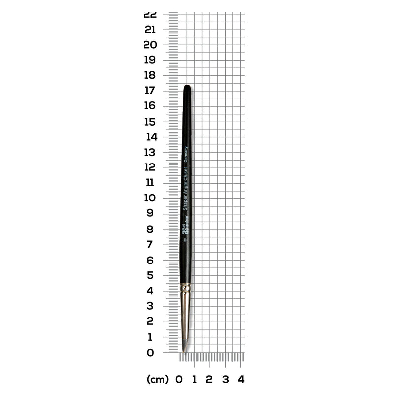 Light Slate Gray Art Spectrum Shaper - Angle Chisel Size - 0 Paint Brushes