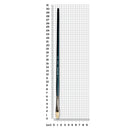 Dark Gray Art Spectrum Brush Series 900 Interlocked Hog Bristle - Bright Size - 4 Paint Brushes