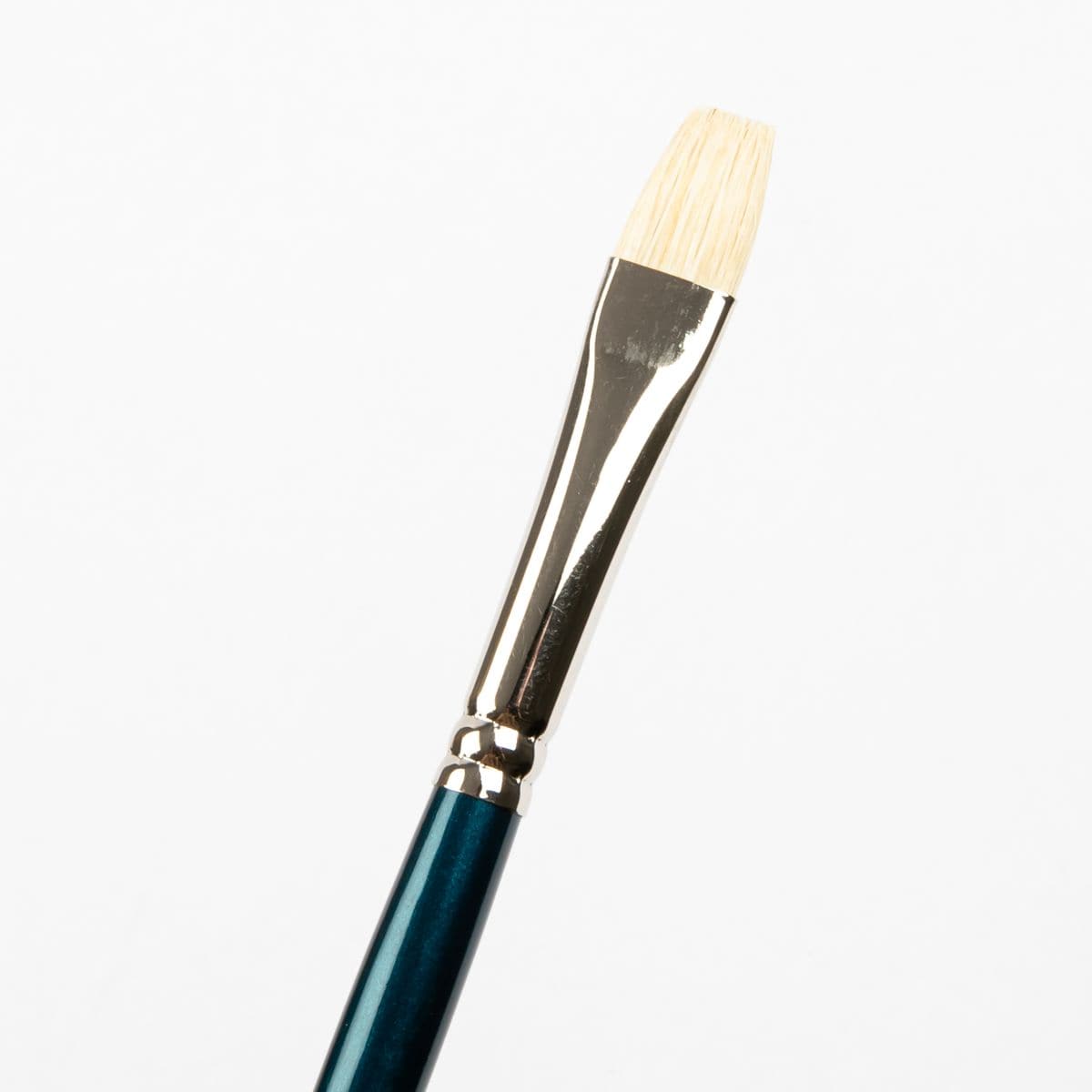 White Smoke Art Spectrum Brush Series 900 Interlocked Hog Bristle - Bright Size - 6 Paint Brushes