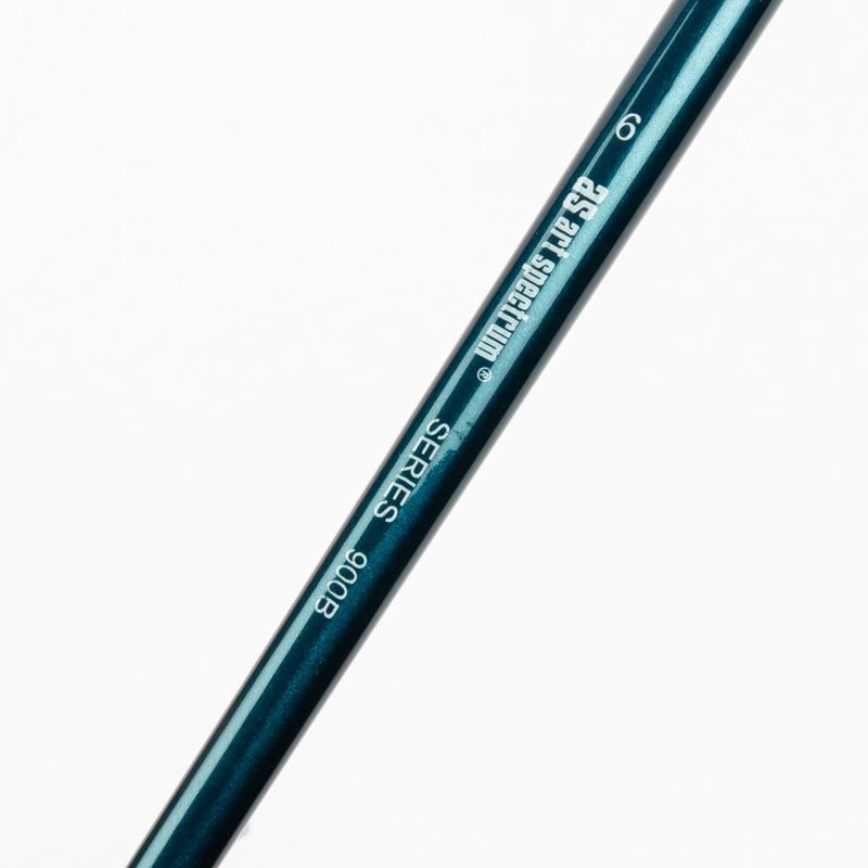 Snow Art Spectrum Brush Series 900 Interlocked Hog Bristle - Bright Size - 6 Paint Brushes