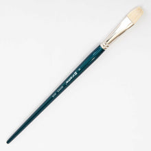 White Smoke Art Spectrum Brush Series 900 Interlocked Hog Bristle - Bright Size - 8 Paint Brushes