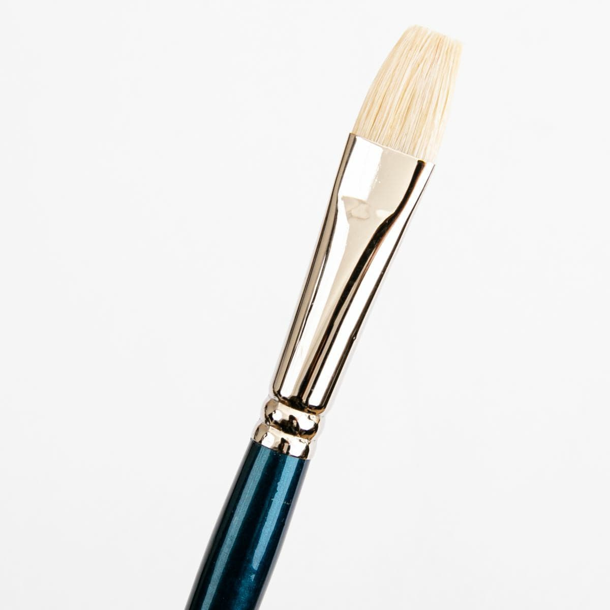 White Smoke Art Spectrum Brush Series 900 Interlocked Hog Bristle - Bright Size - 8 Paint Brushes