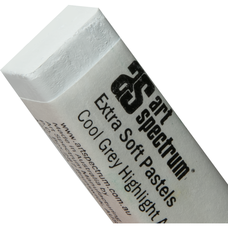 Dark Gray Art Spectrum  Extra Soft Square Pastel Cool Grey Highlight A 150A Pastels & Charcoal