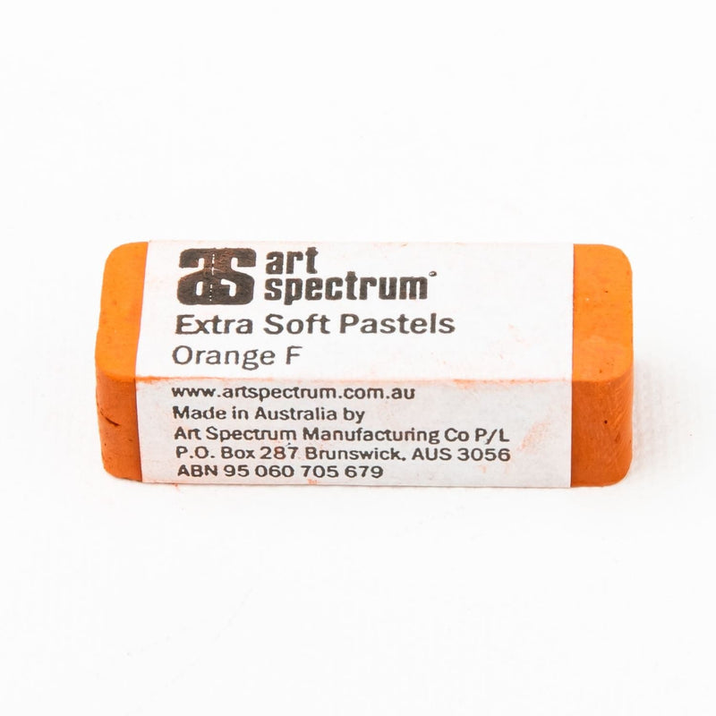 Chocolate Art Spectrum  Extra Soft Square Pastel Orange F 210F Pastels & Charcoal