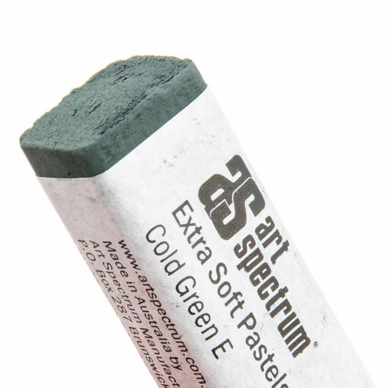 Light Gray Art Spectrum  Extra Soft Square Pastel Cold Green E 450E Pastels & Charcoal