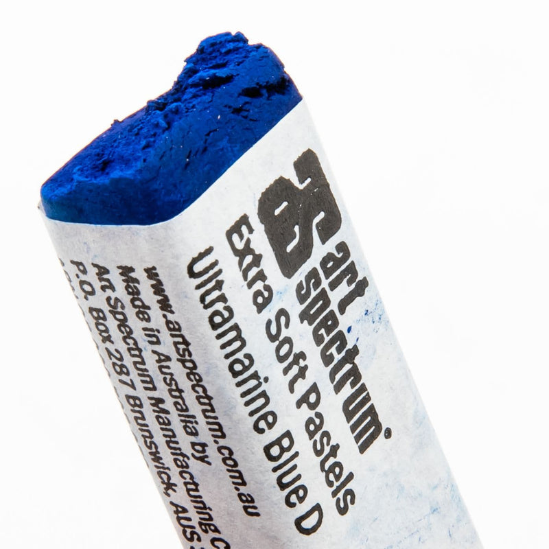 Light Gray Art Spectrum  Extra Soft Square Pastel Ultramarine Blue D 390D Pastels & Charcoal