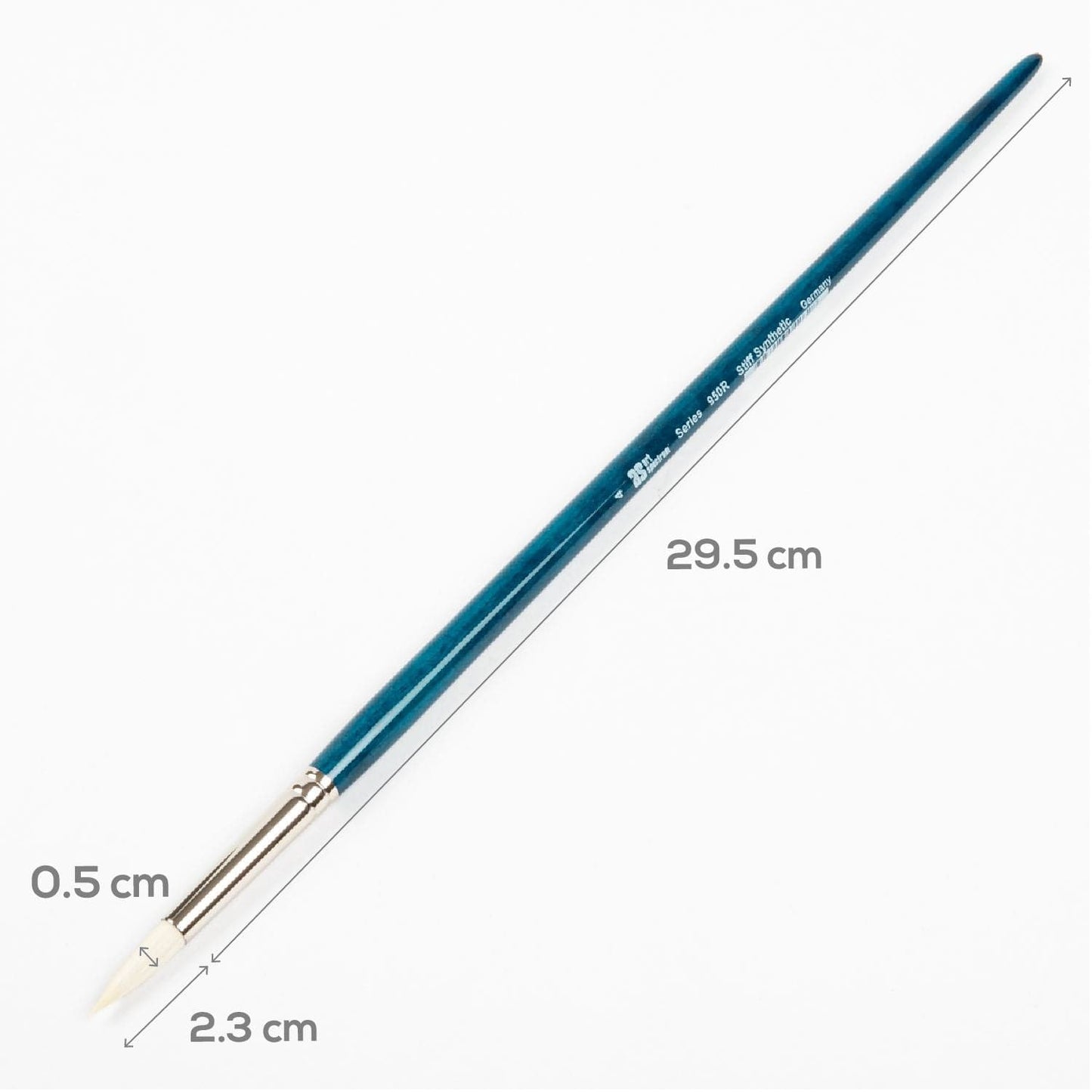 Snow Art Spectrum Series 950 Stiff Synthetic Brush Round Size - 4 Paint Brushes