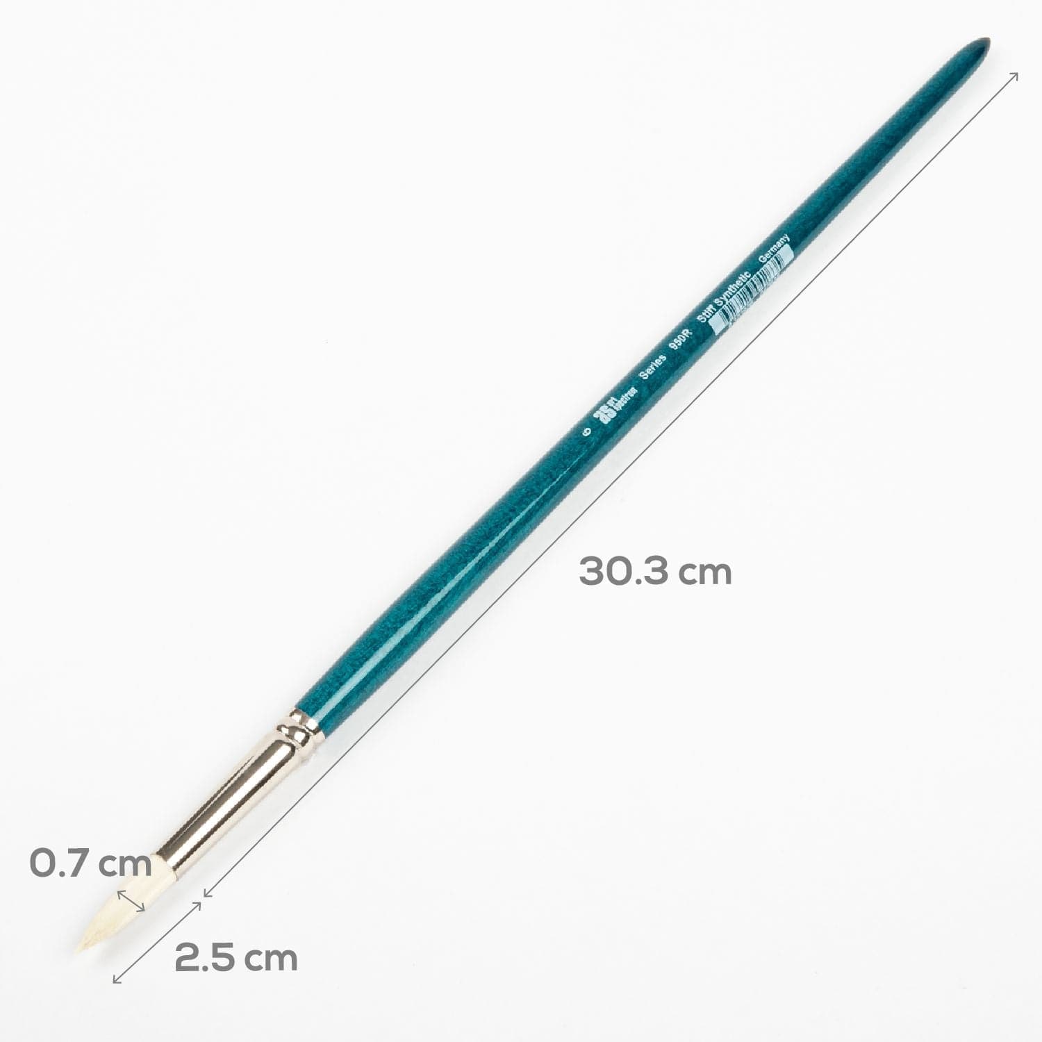Snow Art Spectrum Series 950 Stiff Synthetic Brush Round Size - 6 Paint Brushes