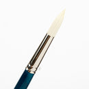 White Smoke Art Spectrum Series 950 Stiff Synthetic Brush Round Size - 8 Paint Brushes