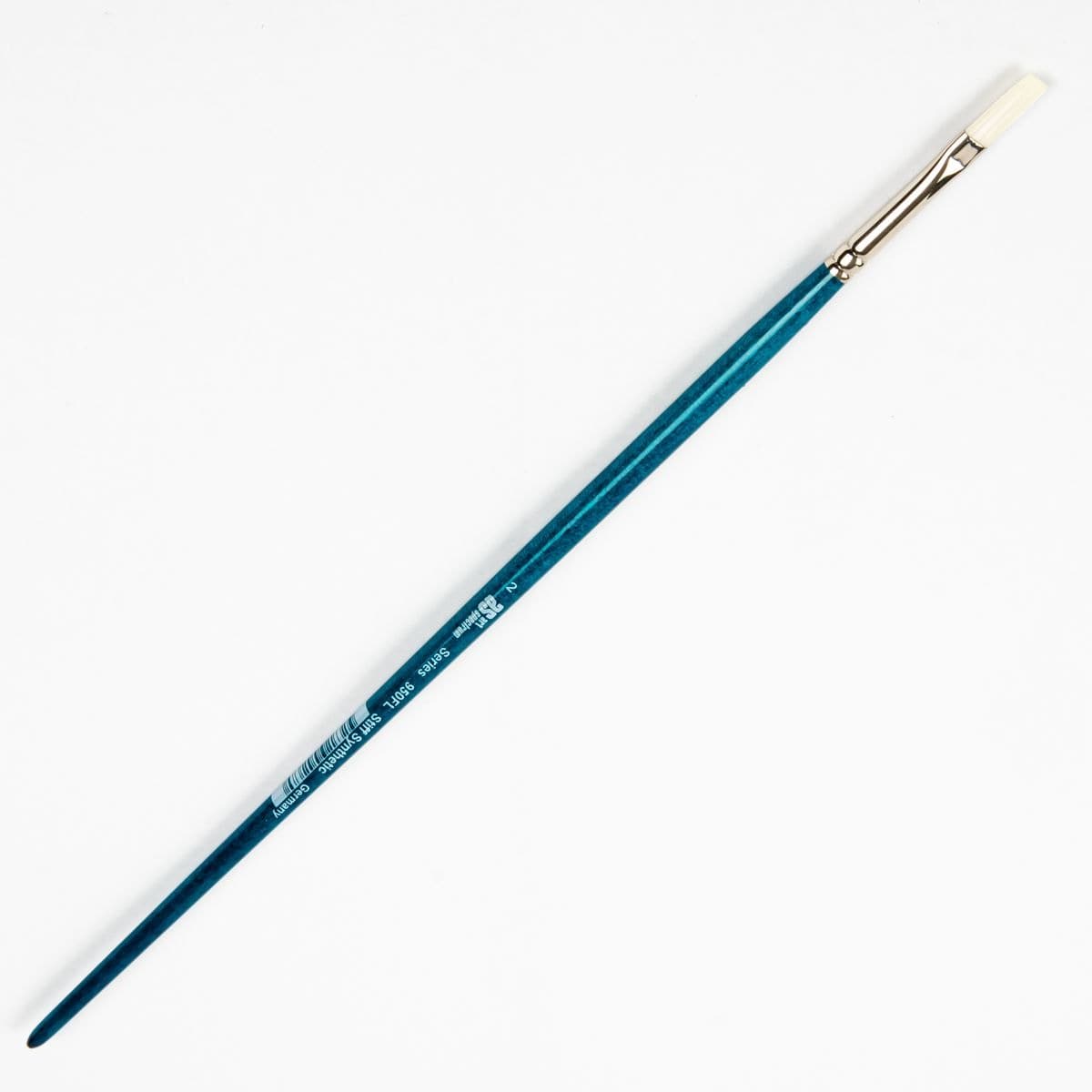 Snow Art Spectrum Series 950 Stiff Synthetic Brush Flat Size - 2 Paint Brushes
