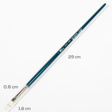 Snow Art Spectrum Series 950 Stiff Synthetic Brush Flat Size - 3 Paint Brushes