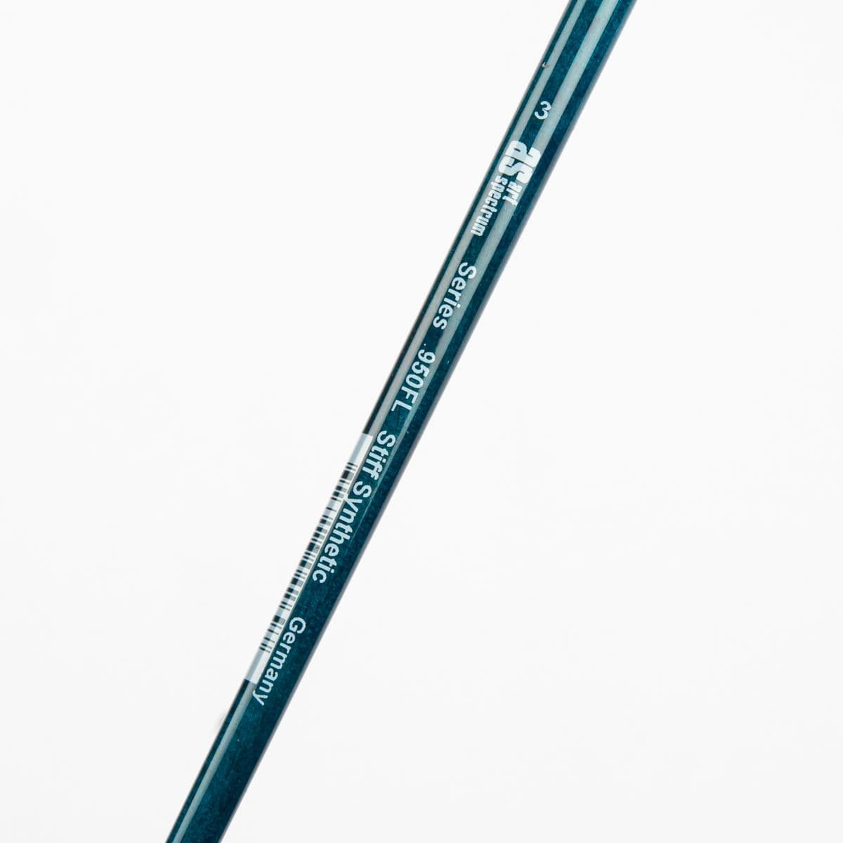 Snow Art Spectrum Series 950 Stiff Synthetic Brush Flat Size - 3 Paint Brushes