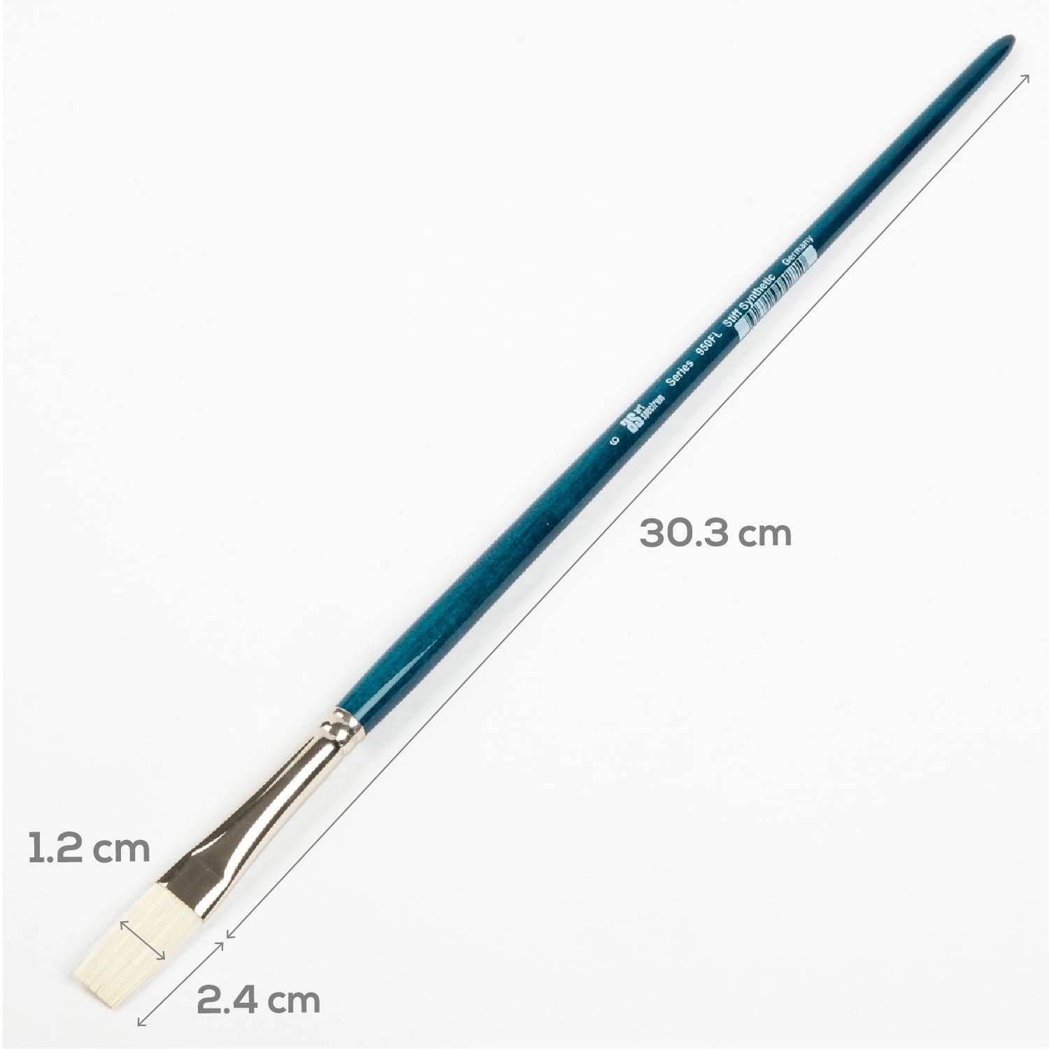 Snow Art Spectrum Series 950 Stiff Synthetic Brush Flat Size - 6 Paint Brushes