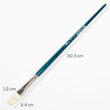 Snow Art Spectrum Series 950 Stiff Synthetic Brush Flat Size - 6 Paint Brushes