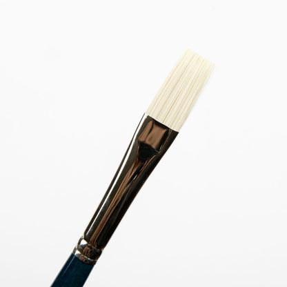 White Smoke Art Spectrum Series 950 Stiff Synthetic Brush Flat Size - 6 Paint Brushes
