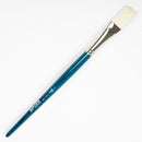 White Smoke Art Spectrum Series 950 Stiff Synthetic Brush Flat Size - 10 Paint Brushes
