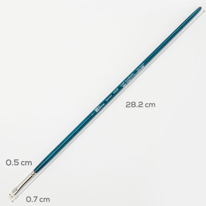 White Smoke Art Spectrum Series 950 Stiff Synthetic Brush Bright Size - 1 Paint Brushes