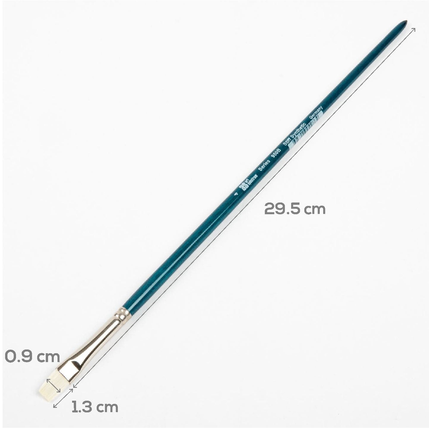 Snow Art Spectrum Series 950 Stiff Synthetic Brush Bright Size - 4 Paint Brushes