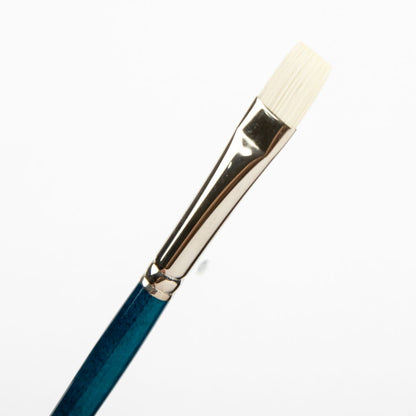 White Smoke Art Spectrum Series 950 Stiff Synthetic Brush Bright Size - 6 Paint Brushes